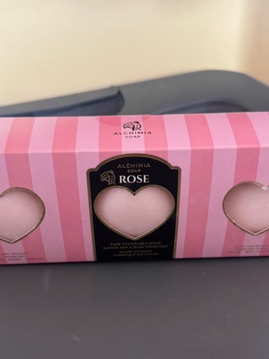 Alchemai Other - Alchimia Rose Heart Soap Trio